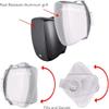 OSD Audio 6.5" Wireless Bluetooth Outdoor Patio Speaker Architectural Stereo Pair Black BTP650 Long Range view 4