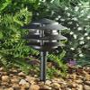 Dabmar Lighting D5000-B Pagoda Fixture 3 Tier Incand 120V Light, Black Finish view 2