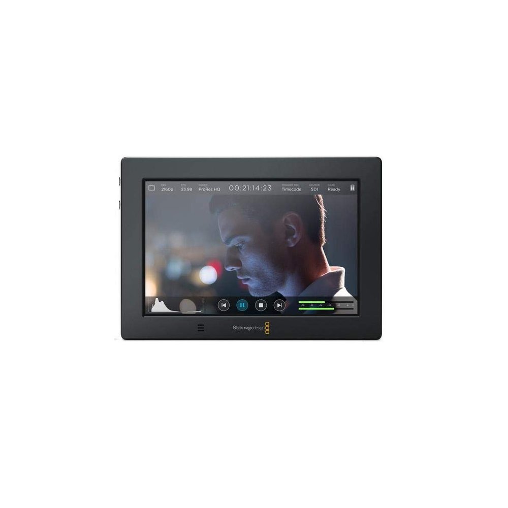 Blackmagic Design Video Assist 4K, 7" High Resolution Monitor with Ultra HD Recorder