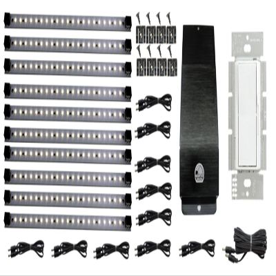 Inspired LED 12V Hardwire Kitchen Light Kit - Dimmable LED System, Pure White 4000K, 40W Transformer, Under Cabinet Lighting