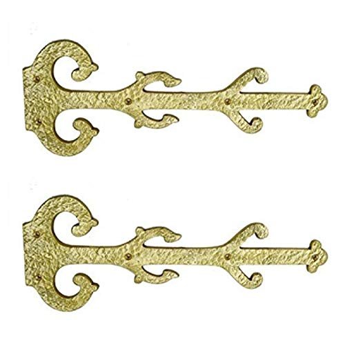 Adonai Hardware Betharabah Solid Brass False Hinge Front (Supplied as 2 Pieces per Pack)
