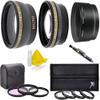58mm Lens Filter Kit for Canon PowerShot G16 G15 (Includes Wide Angle, Telephoto, 3PC Filter Kit, 4PC Macro Lens Kit, Pen Dust Lens Cleaner, Lens Tube Adapter) view 1