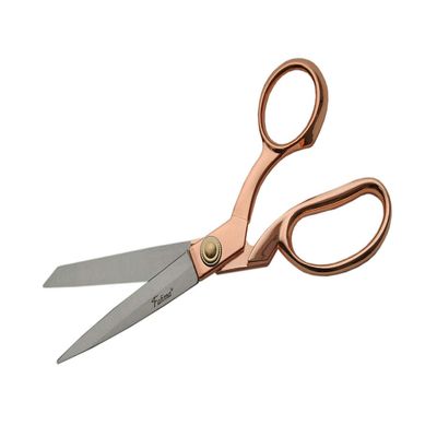 SZCO Supplies 8.5 Fatima Heavy-Duty Fabric Tailor Scissors with Rose Gold Finished Handle (107713-RG)