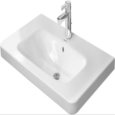Furniture basin 80 cm DuraStyle white with OF. with TP 1 TH