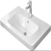 Furniture basin 80 cm DuraStyle white with OF. with TP 1 TH view 2