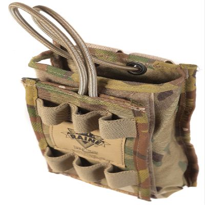 Raine Tactical Gear | an/PRC 163/152/148/MPU5 Radio Pouch, Multicam - Snug fit, Versatile, accessible, and Convenient for Military, Police, Firefighters, EMTs and More (Multicam)