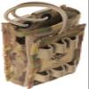 Raine Tactical Gear | an/PRC 163/152/148/MPU5 Radio Pouch, Multicam - Snug fit, Versatile, accessible, and Convenient for Military, Police, Firefighters, EMTs and More (Multicam) view 2