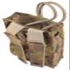 Raine Tactical Gear | an/PRC 163/152/148/MPU5 Radio Pouch, Multicam - Snug fit, Versatile, accessible, and Convenient for Military, Police, Firefighters, EMTs and More (Multicam) view 3
