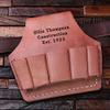 Personalized Engraved Leather Tool Belt Attachment view 2