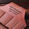 Personalized Engraved Leather Tool Belt Attachment view 3