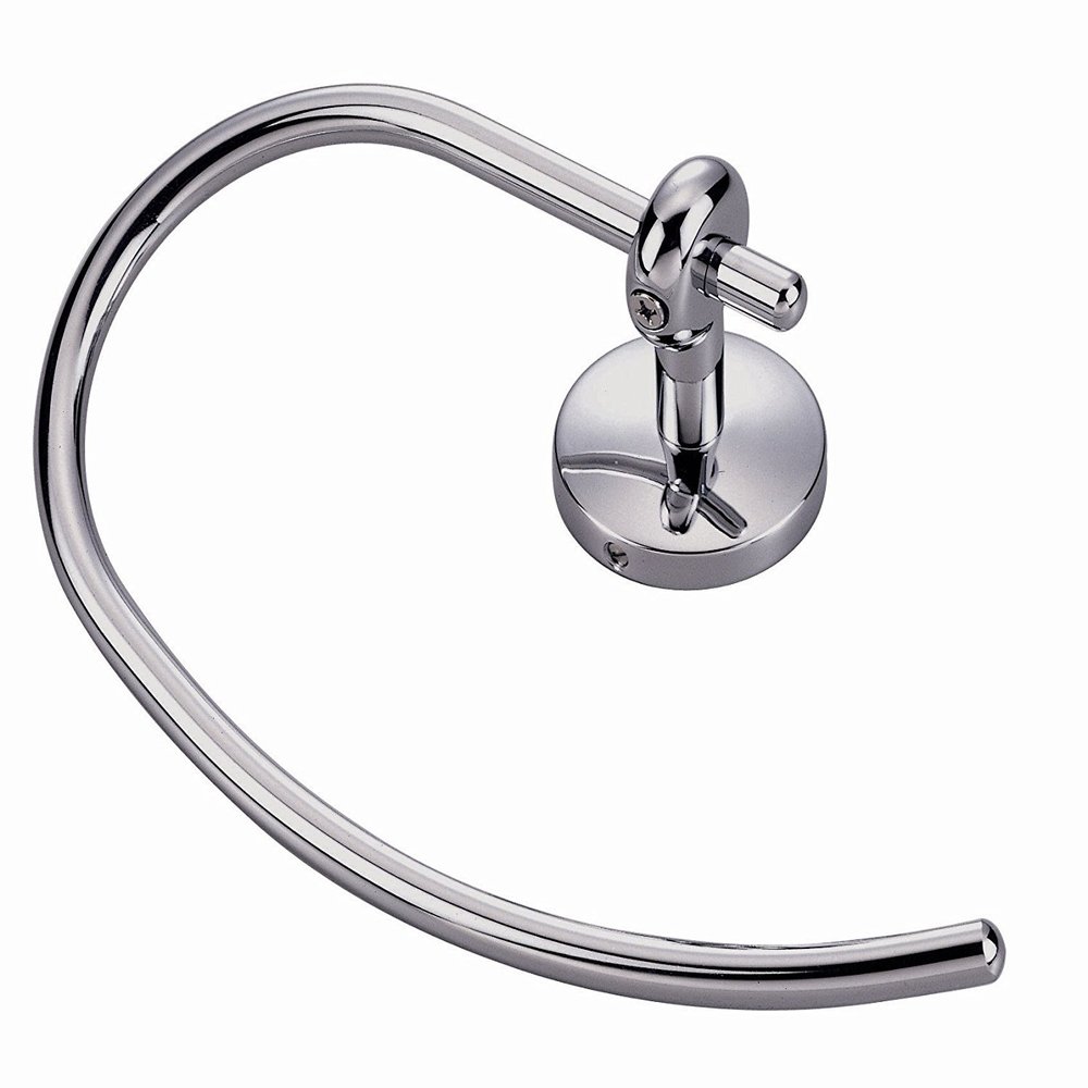 Hardware House LLC 221757 Hardware House 22-1757 Santa Rosa Towel Ring, Chrome,