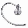 Hardware House LLC 221757 Hardware House 22-1757 Santa Rosa Towel Ring, Chrome, view 1