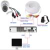 Evertech 8 Channel Dome Security Camera Indoor Outdoor Surveillance System 1TB Hard Drive view 3