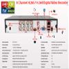 Evertech 8 Channel High Definition Surveillance System with 8 Indoor Outdoor Dome Security Cameras 2TB Hard Drive view 4