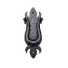 Adonai Hardware "Alammelech Antique Cast Iron Door Knocker - Black Powder Coated view 1