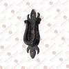 Adonai Hardware "Alammelech Antique Cast Iron Door Knocker - Black Powder Coated view 2