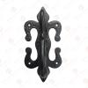 Adonai Hardware Chephirah Black Antique Iron Door Knocker view 2
