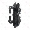 Adonai Hardware Chephirah Black Antique Iron Door Knocker view 3