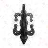 Adonai Hardware Chephirah Black Antique Iron Door Knocker view 4