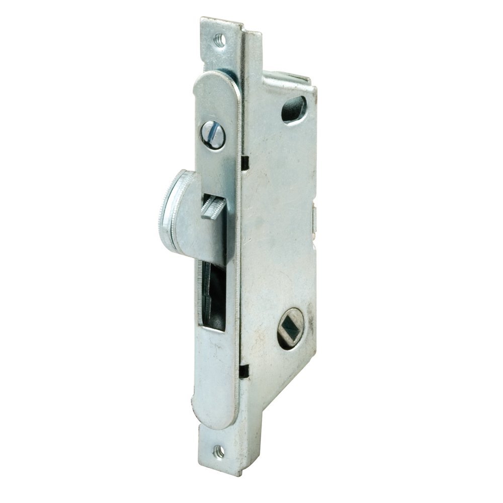 Slide-Co 1521-1 Adams Right, Stainless Steel, Round Faceplate, Patio Door, Mortise Lock (Single Pack)