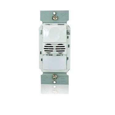 WATT STOPPER DSW-301-I 180-DEG Field of View, 120/277 VAC, 50/60 HZ, Ivory Color, Wall Switch Sensor, Dual TECH