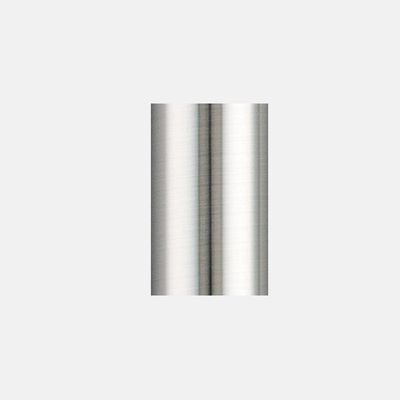 Fanimation 18 In Ceiling Fan Downrod, Brushed Nickel, 18 In Long