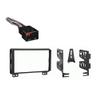 Harmony Audio HA-701771 Compatible with Ford Mustang 2001-2003 Factory Stereo to Aftermarket Radio Harness Adapter and 95-5026 Double DIN Installation Kit view 1