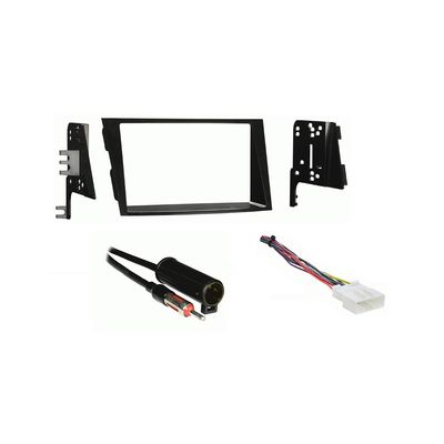 Harmony Audio Compatible with Subaru Outback 2010 2011 2012 2013 2014 Non NAV Double DIN Stereo Harness Radio Install Dash Kit