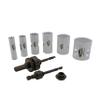 Disston E0212168 Metric Boxed Blu-Mol Xtreme Bi-Metal Hole Saw Electrician's Kits, 9-Piece view 1
