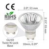 Simba Lighting Halogen GU10 35W Spotlight 120V MR16, Glass Cover, 10 Pack view 2