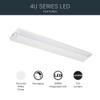 Kichler 4U Series 30" LED Under Cabinet Light, White view 3
