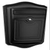 Architectural MAILBOXES 2540B-10 Maison Locking Wall Mount Mailbox, Black view 1