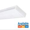 NICOR Lighting 4 Ft. Dimmable LED Wraparound with Prismatic Acrylic Lens in 4000K (ACW-20-4S-UNV-40K) view 3