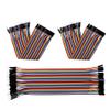ELEGOO 120pcs Multicolored Dupont Wire 40pin Male to Female, 40pin Male to Male, 40pin Female to Female Breadboard Jumper Ribbon Cables Kit Compatible with Arduino Projects view 4