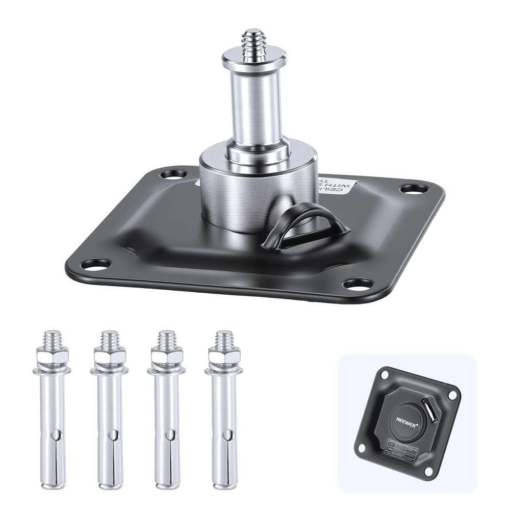 Neewer Photography Photo Studio Video Wall Ceiling Mount 5/8" Stud with 1/4" Thread