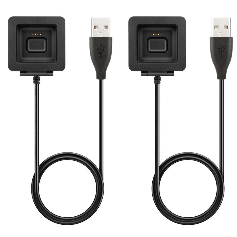 Kissmart 2-Pack Charger for Fitbit Blaze Smart Fitness Watch (3.3ft/1m)