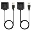 Kissmart 2-Pack Charger for Fitbit Blaze Smart Fitness Watch (3.3ft/1m) view 1