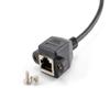 CablesOnline 3ft Cat5e RJ45 M/F Shielded Ethernet Network Screw Panel Mount Extension Cable, (U-P003) view 4