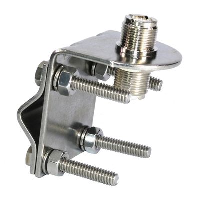 Tram Stainless Steel UHF-to-UHF Mirror Mount Heavy-Duty Construction for Durable, Long-Lasting Performance