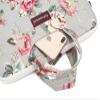 Canvaslove Rose Pattern Water Resistant Laptop Shoulder Messenger Bag for MacBook Pro 16 inch,15.6 inch and 15 inch-16 inch Laptop view 4