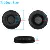 Bingle Ear Cushions Earpads Replacement 50mm Ear Pad Covers for Plantronics HW251N HW261N HW510 HW520 Blackwire C320 3220 3210 3320 Jabra PRO 920 930 Biz 1500 GN2000 Headphones (4 Pack)(BEC-LTH4) view 2