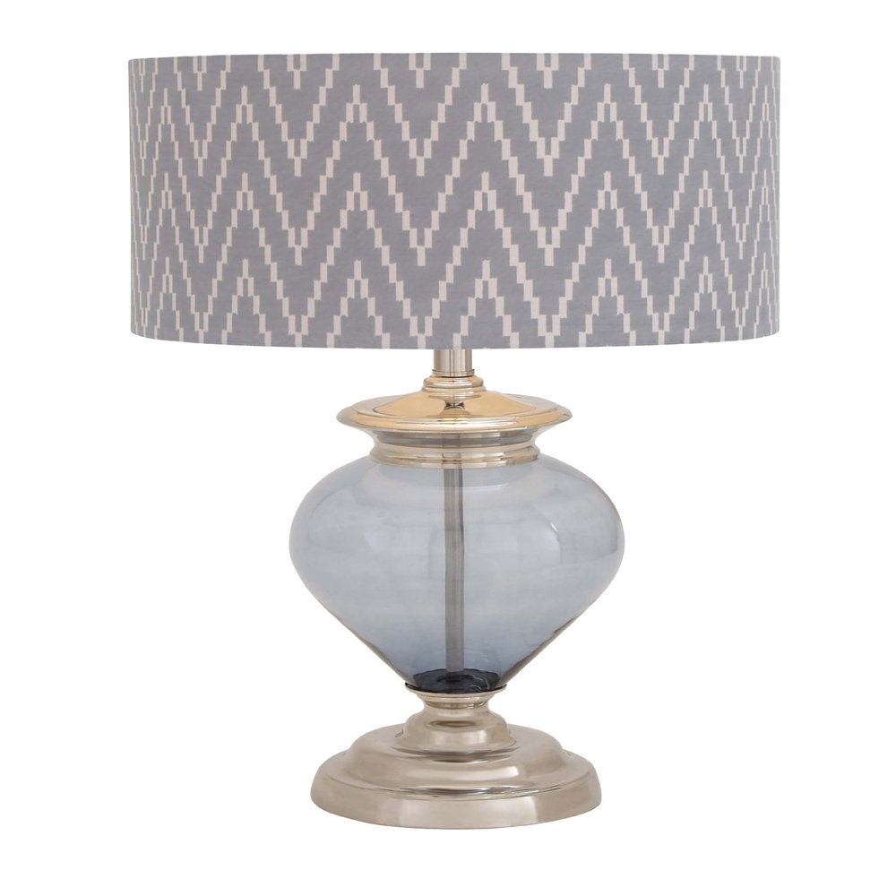 Deco 79 40172 Glass Metal Table Lamp 27"H