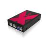 Adder X50-US Small Form Factor VGA and USB Extender; 1920x1200 x 60Hz at Distances up to 150 feet; Single Version; 100-240VAC, 10W; 50-60Hz view 1