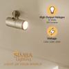 Simba Lighting Halogen GU10 35W Spotlight 120V MR16, Glass Cover, 6 Pack view 3