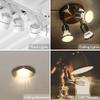 Simba Lighting Halogen GU10 35W Spotlight 120V MR16, Glass Cover, 6 Pack view 4