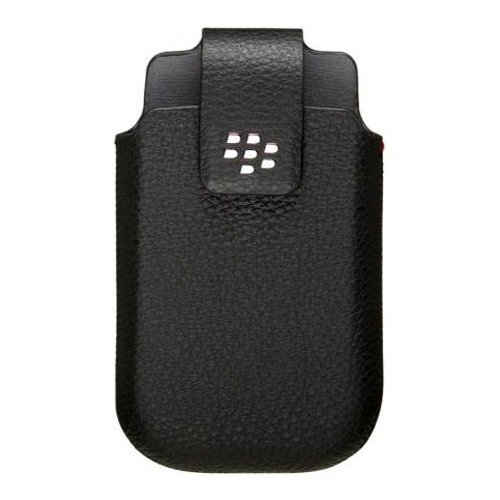 Blackberry HDW-31350-001 Leather Swivel Holster Curve 3G - Non-Retail Packaging - Black
