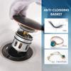 Bathroom Sink Drain, Vessel Sink Pop Up Drain with Detachable Basket Stopper,Anti-Explosion and Anti-Clogging Drain Strainer, Sink Drain Assembly Without Overflow Oil Rubbed Bronze, REGALMIX RWF082C view 4