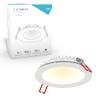 DALS Lighting IND4-DW-WH Recessed Panel Light, White view 1