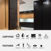 DALS Lighting IND4-DW-WH Recessed Panel Light, White view 2