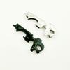 GOSONO 2 pc of 8 in 1 Stainless Steel Multi-function Tool Keychain Outdoor Survival Gear view 4